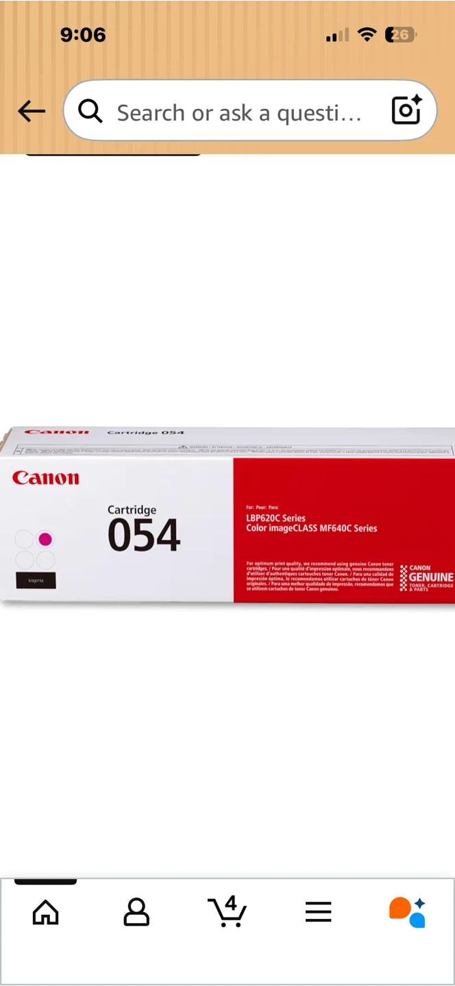 Canon Cartridge 054 Magenta Toner - photo 2
