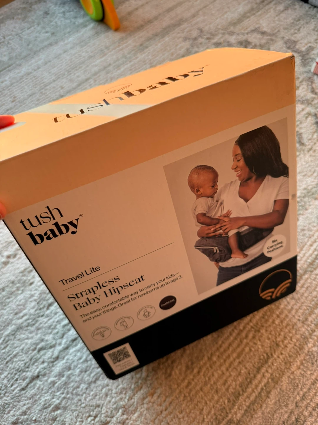 Tushbaby Travel Lite Strapless Baby Hipseat - photo 5