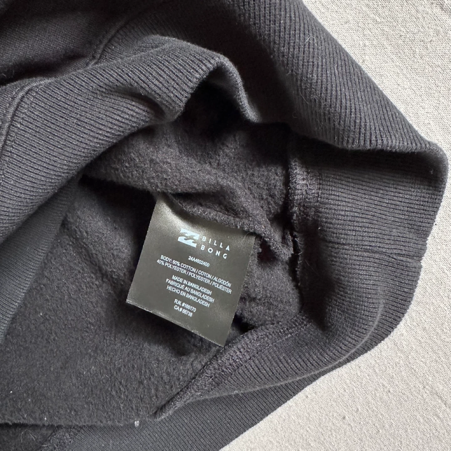 Billabong Black Crewneck Sweatshirt Size L - photo 3