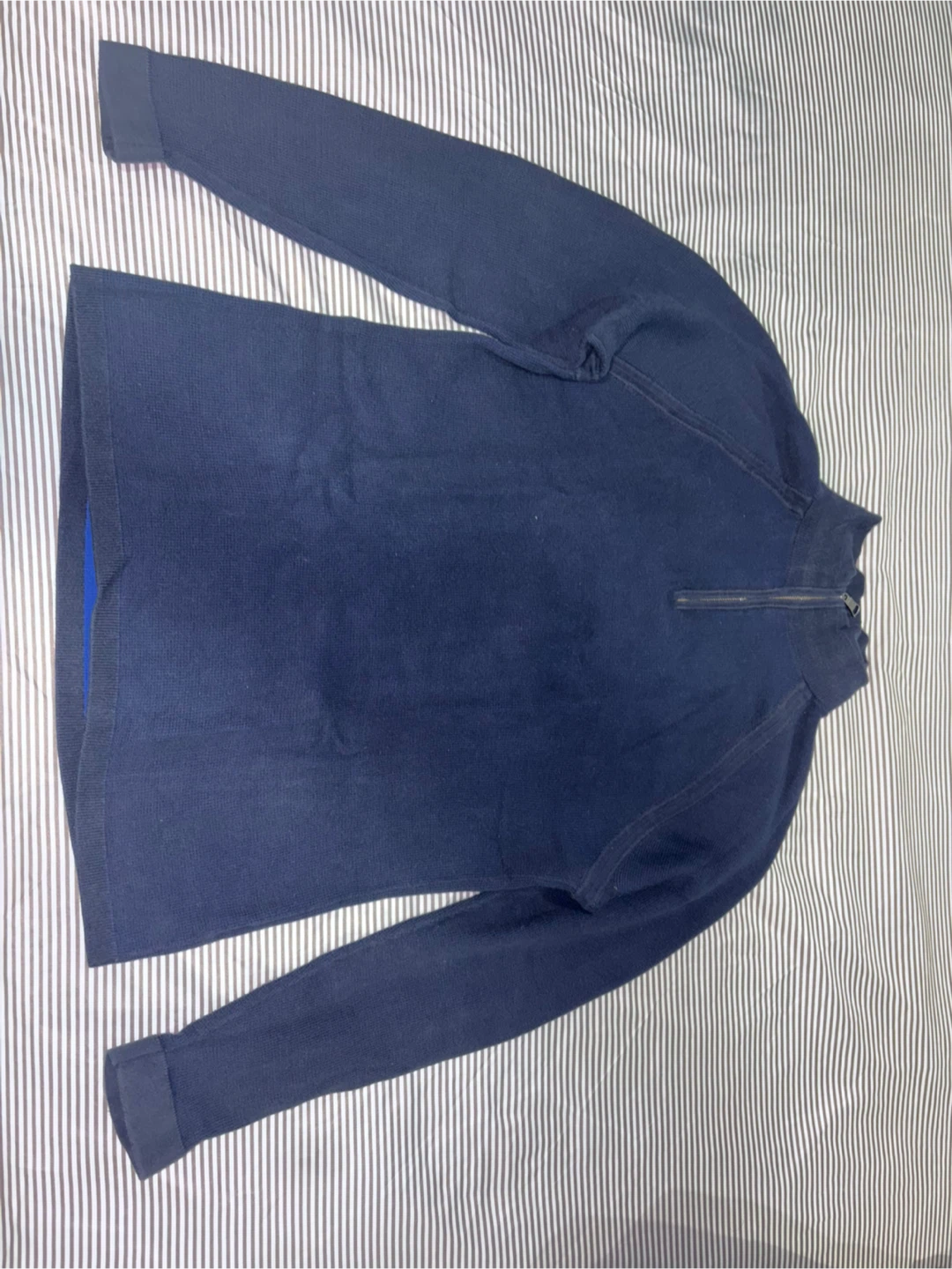 Banana Republic Organic Cotton 1/4 Zip Sweater - Men's Medium