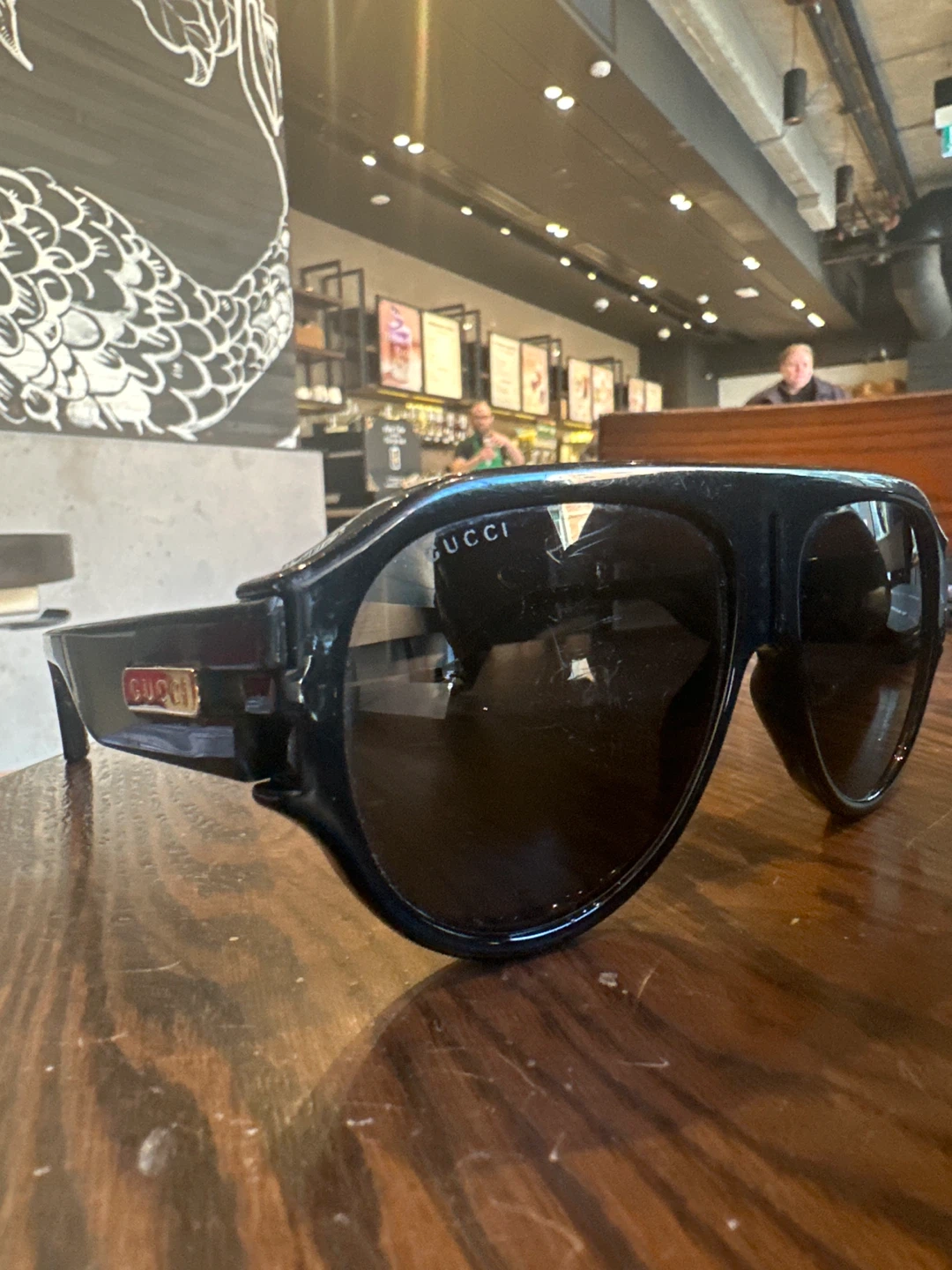 GUCCI Black Sunglasses - photo 2