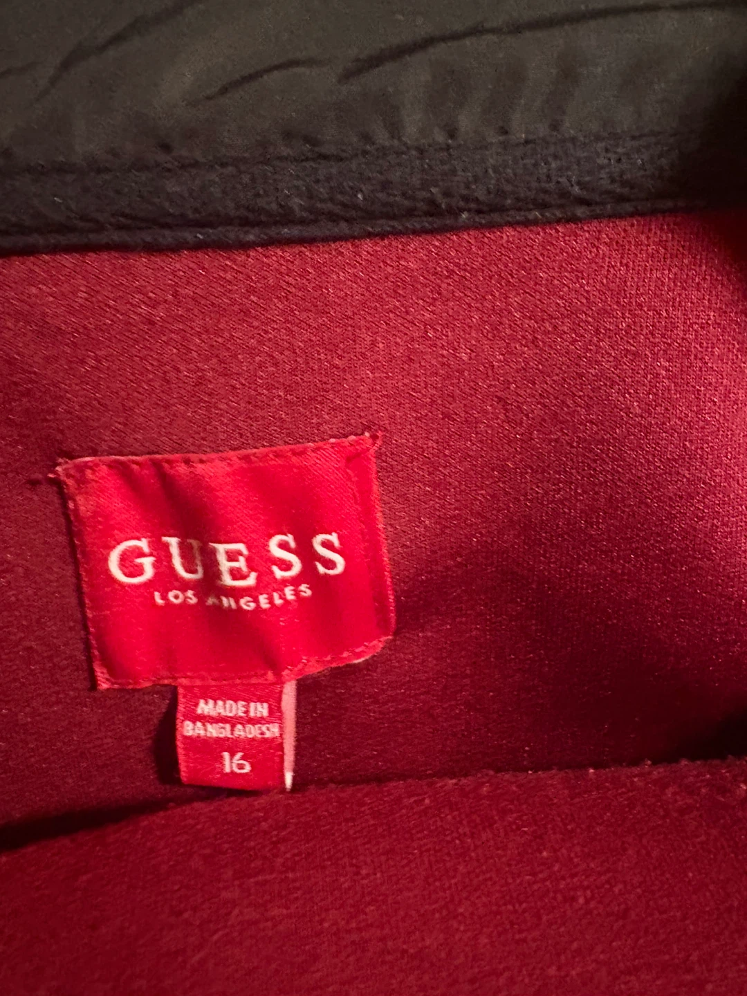 Guess Red Tracksuit Jacket - photo 2