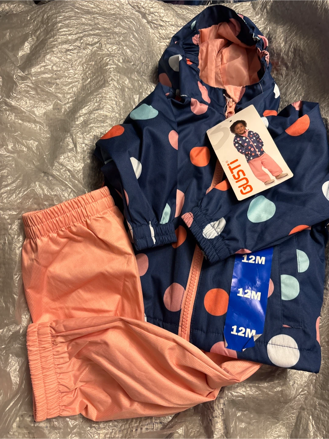 Gusti Kids Rain Suit Set - 12M