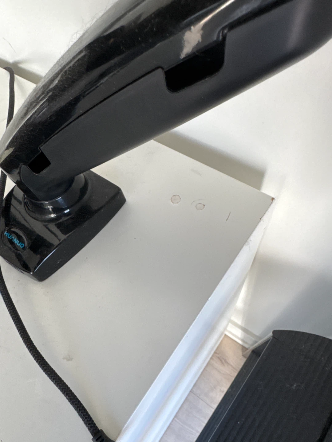 Desk with monitor stands - photo 2