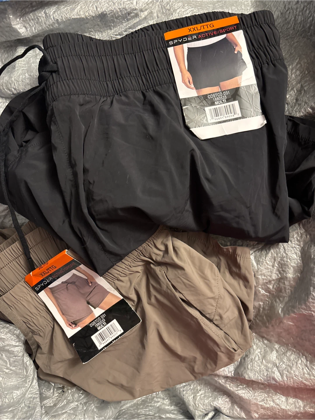 Spyder Active/Sport Shorts XXL/TTG Black