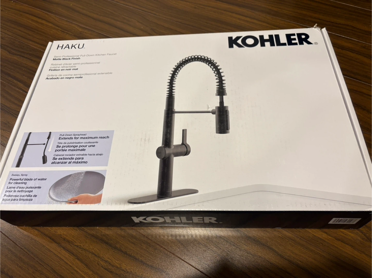 Kohler HAKU Matte Black Faucet - photo 3