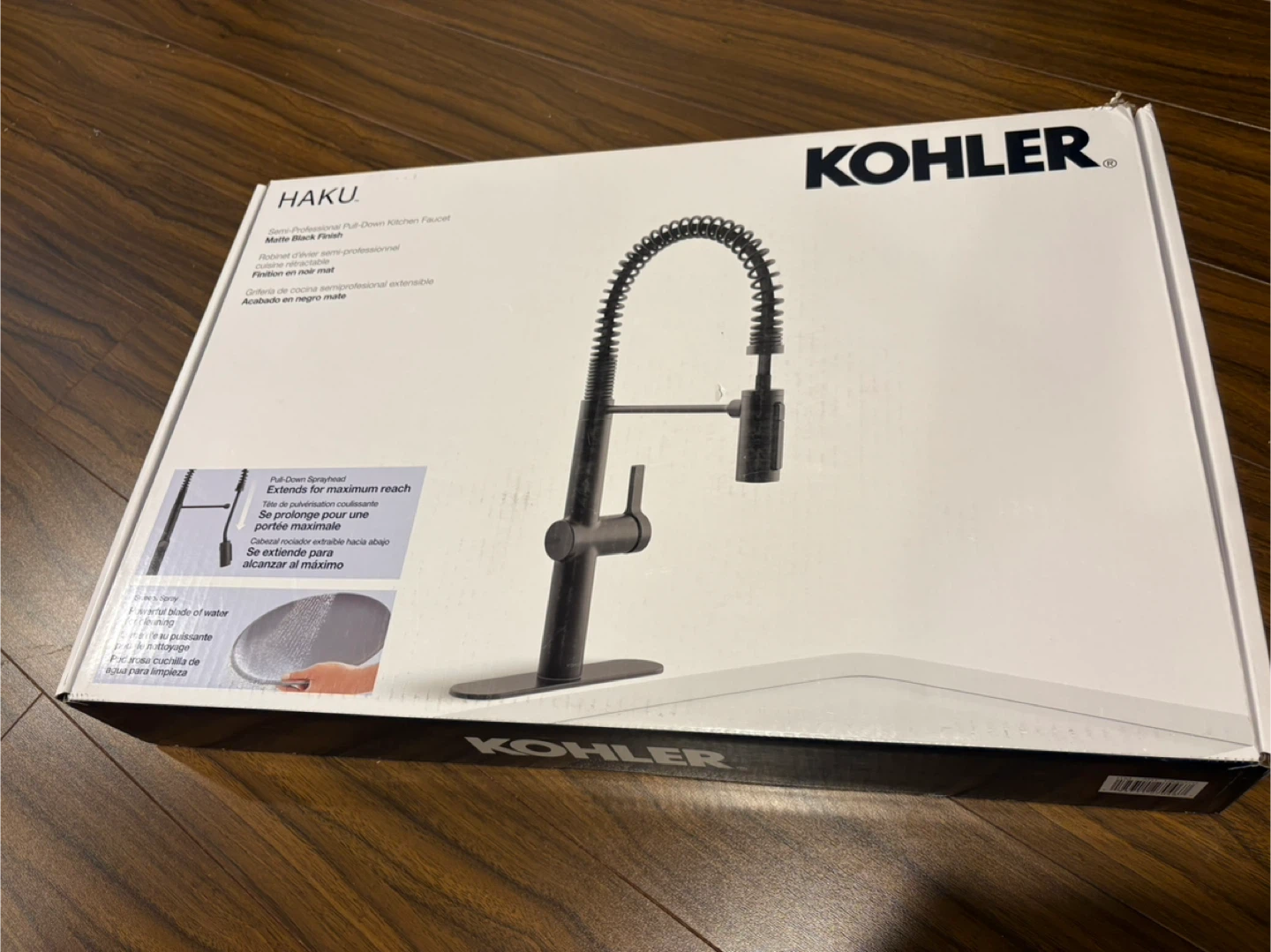 Kohler HAKU Matte Black Faucet - photo 2
