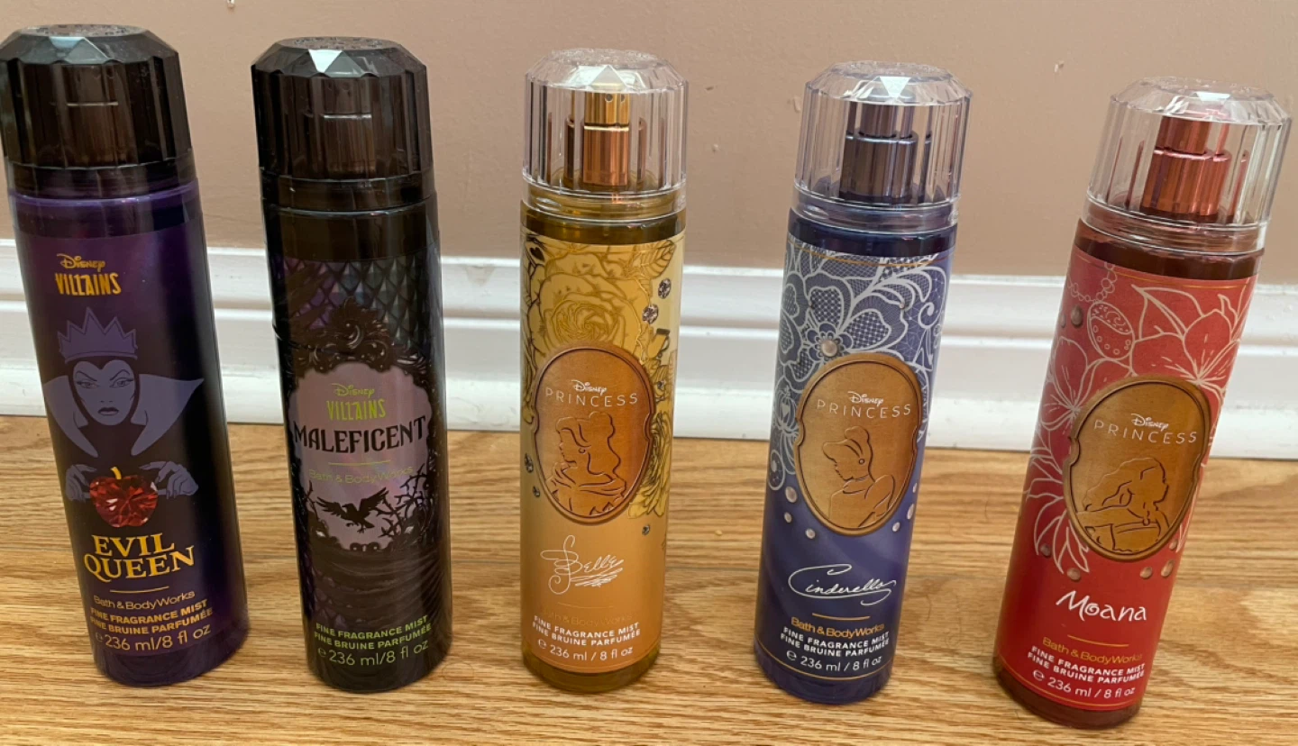 Bath & Body Works Disney Fine Fragrance Mist Collection