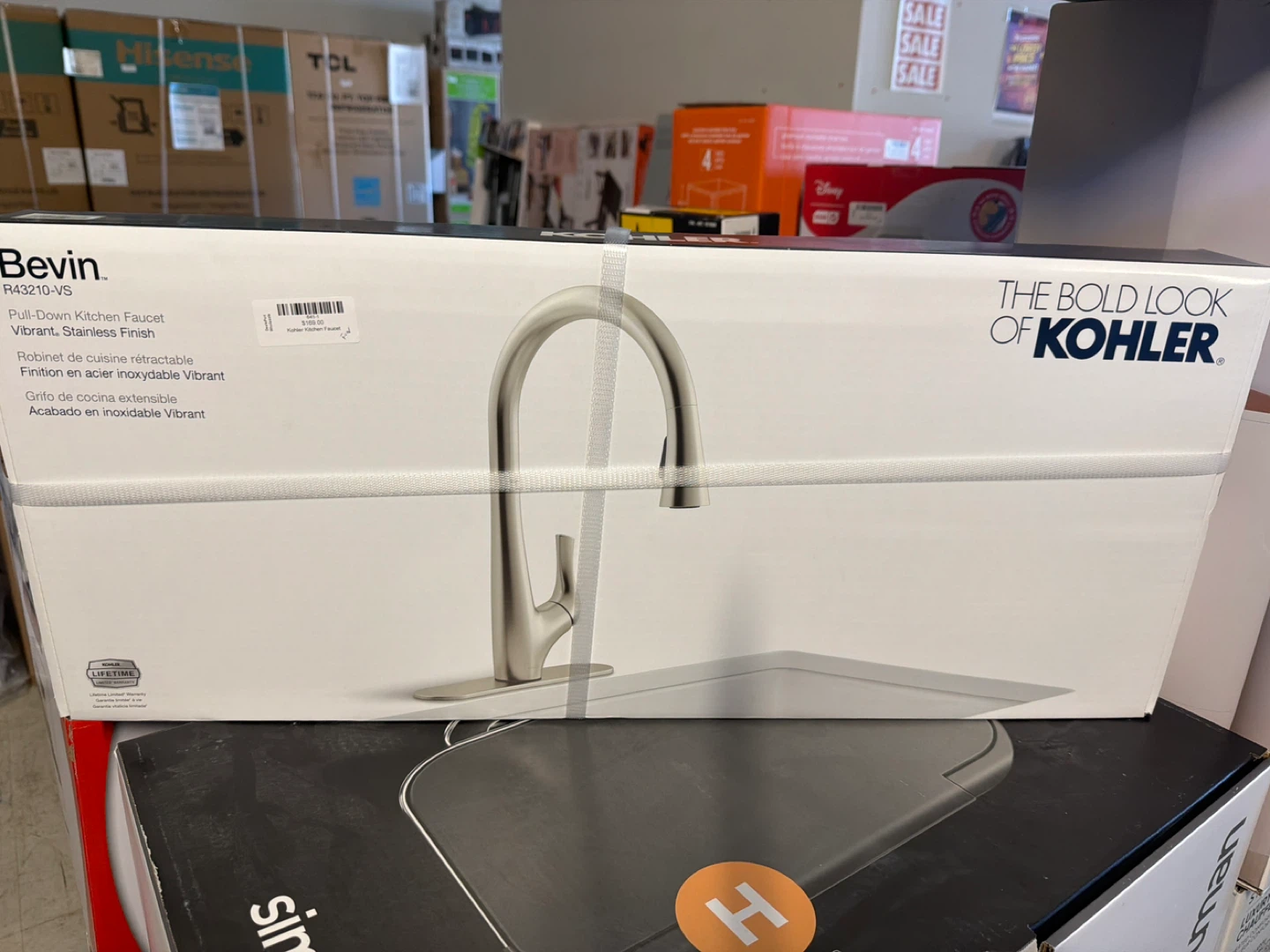 Bevin Pull-Down Kitchen Faucet R43210-VS - photo 2
