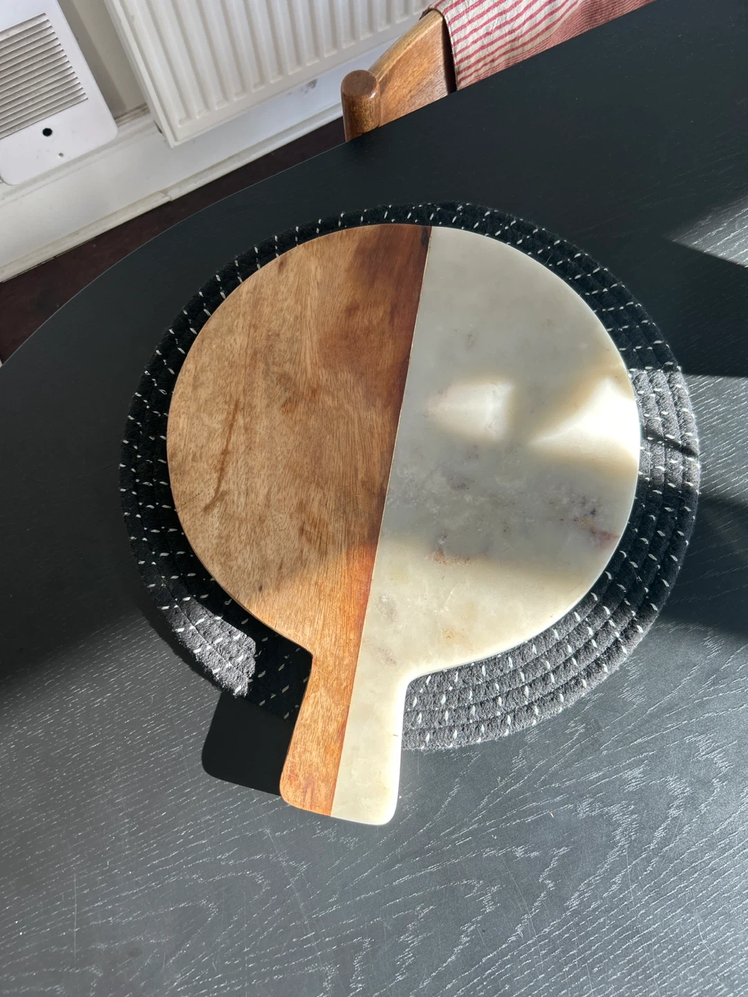 Marble & Wood - Cheese Serving Board - photo 2