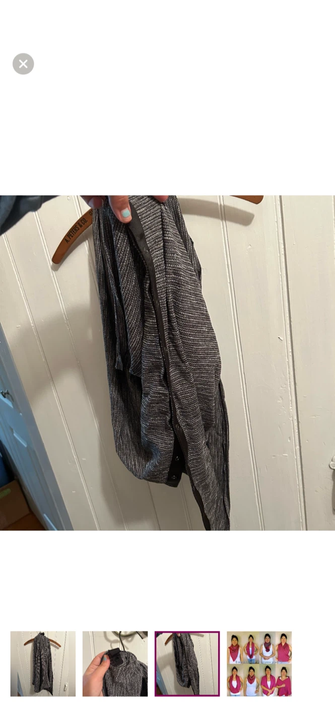 Lululemon Vinyasa Scarf - Heathered Grey - photo 3