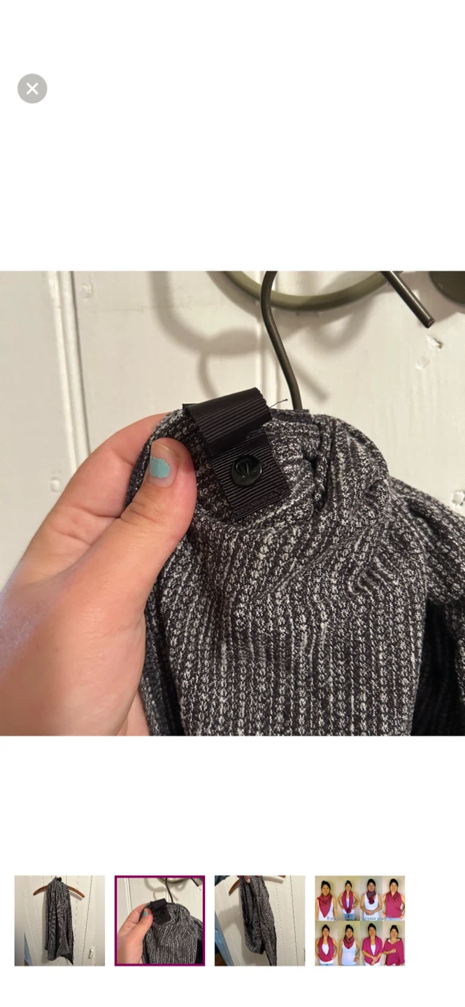 Lululemon Vinyasa Scarf - Heathered Grey - photo 2