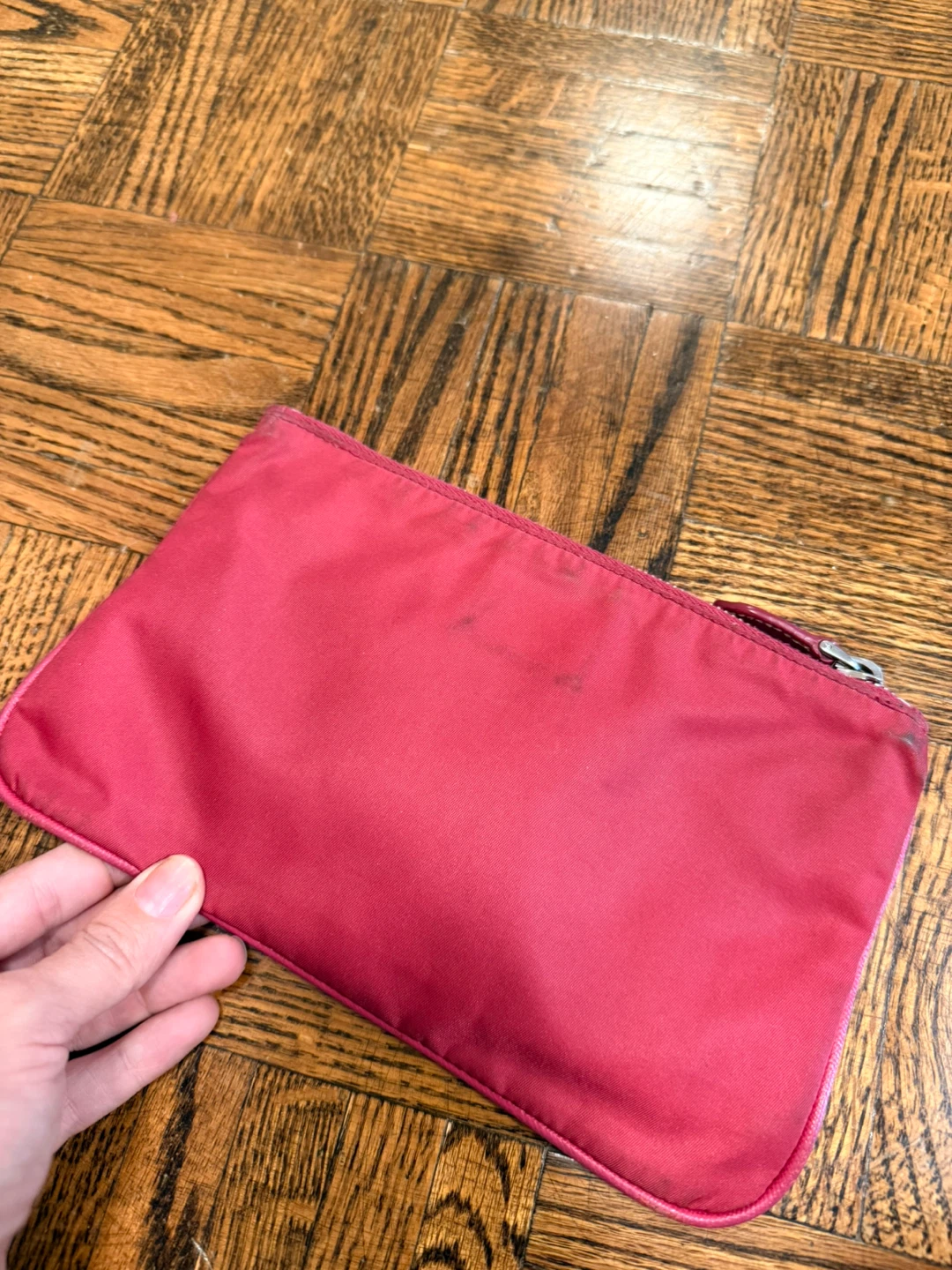 Prada Nylon Pouch Clutch Bag - photo 2