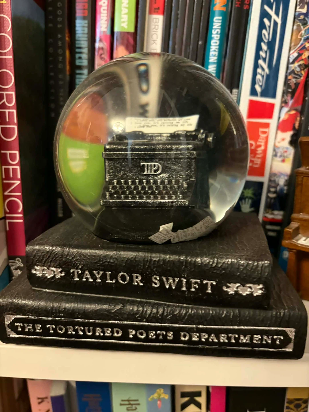 Taylor Swift "The Tortured Poets Department" Snow Globe - photo 2