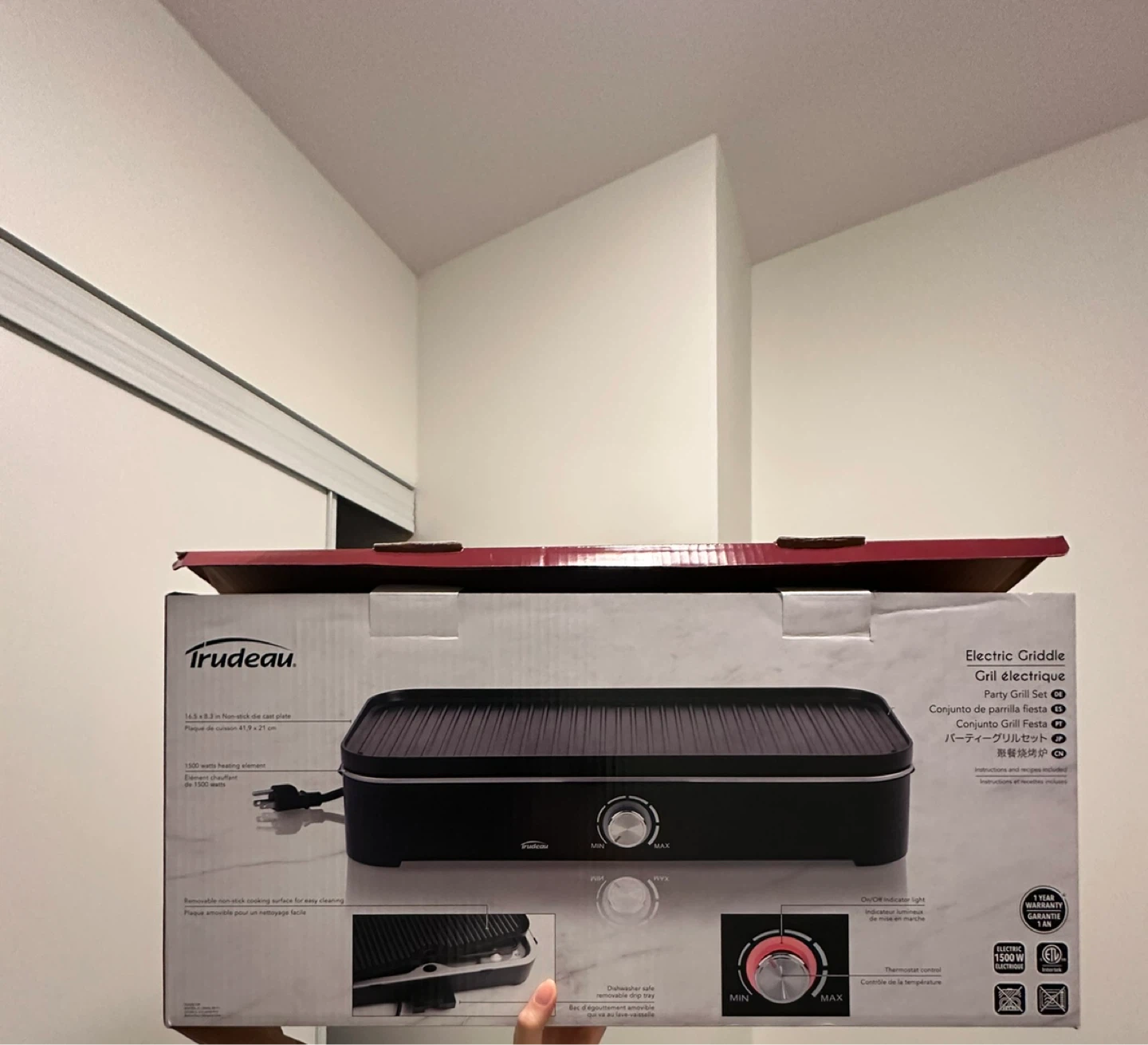Trudeau Electric Griddle - photo 3