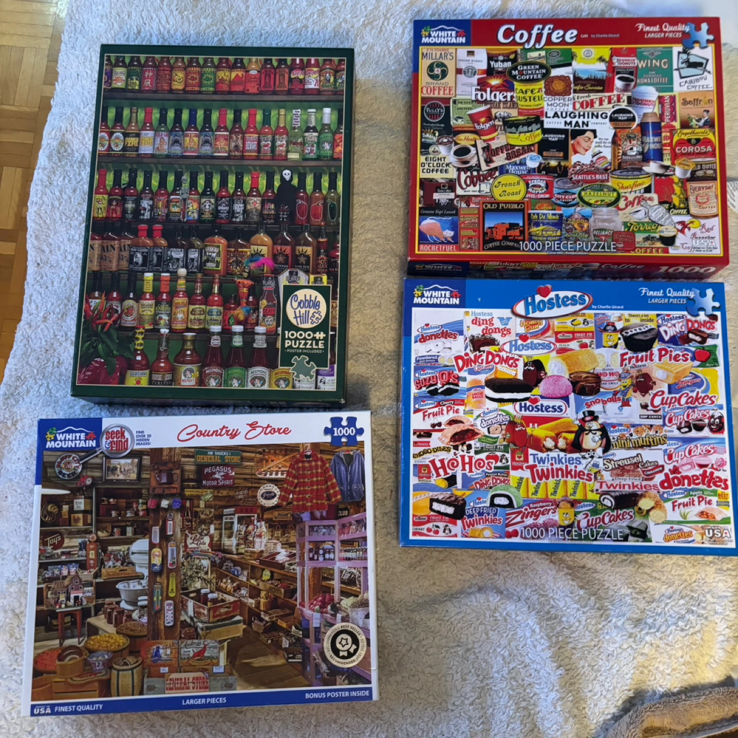 Puzzles - 1000 pcs