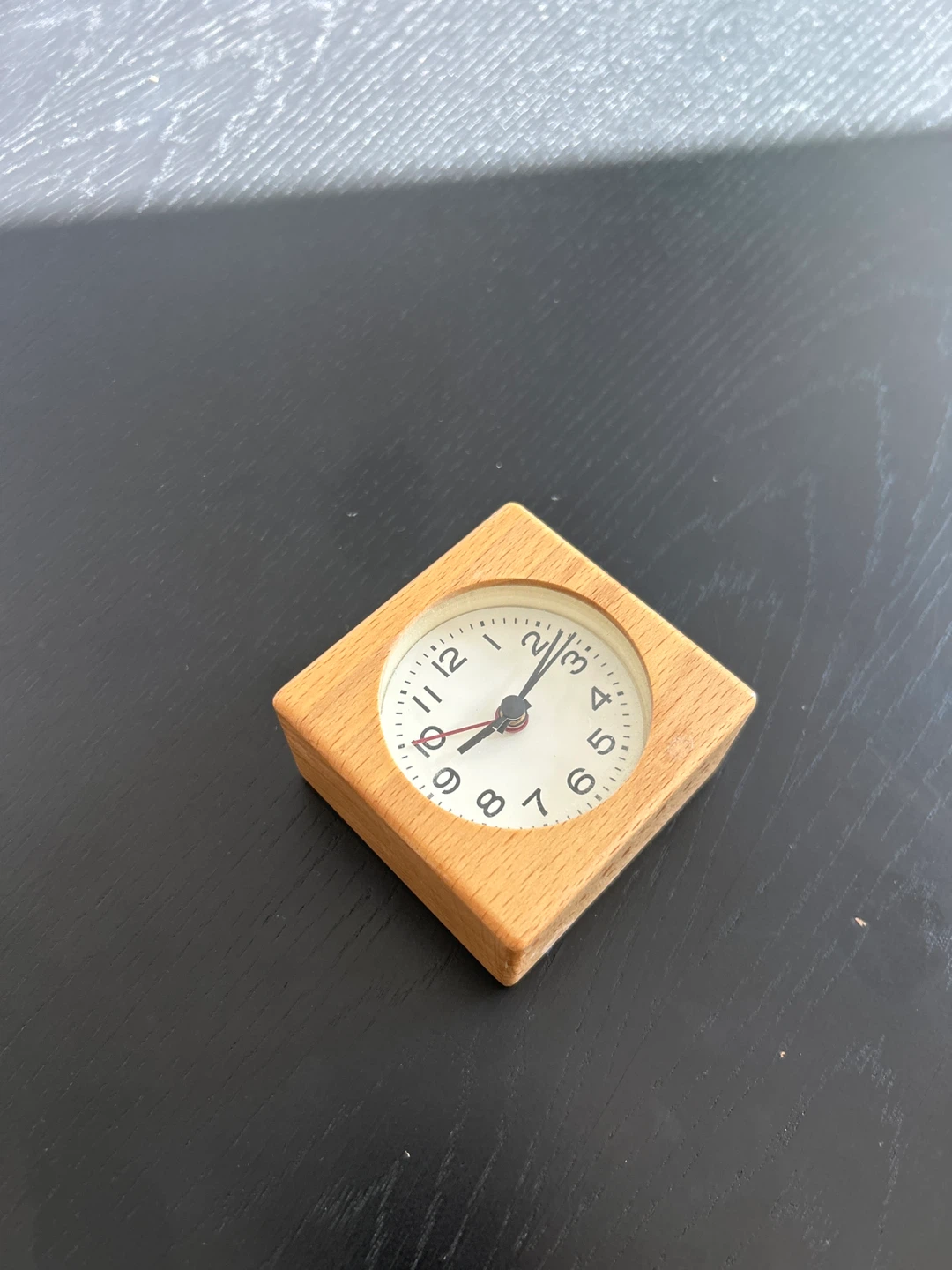 MOVING SALE: Analogue Muji Alarm Clock - Japanese Designed - photo 2