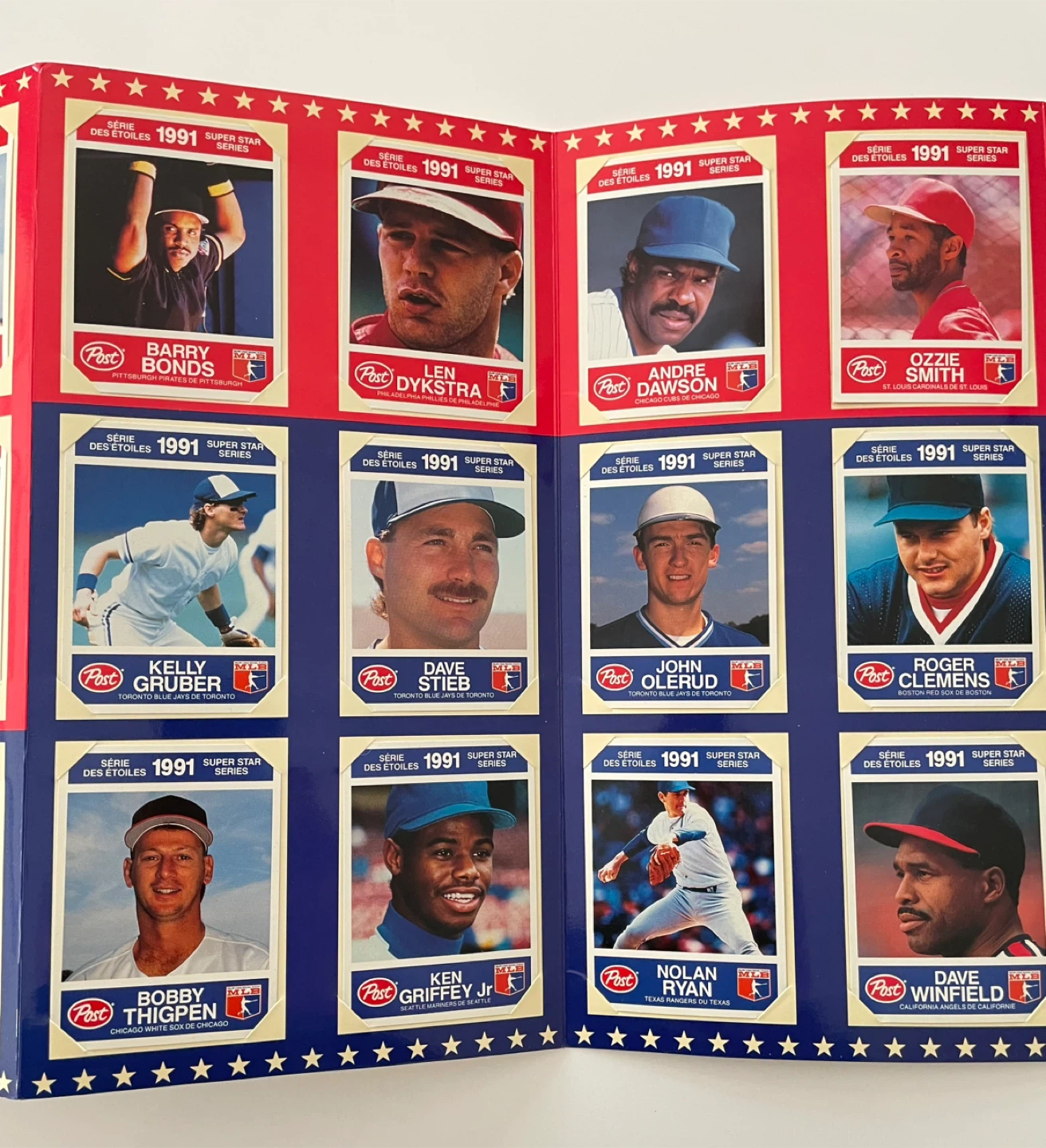 1991 & 1992 POST Baseball Card Sets - photo 5