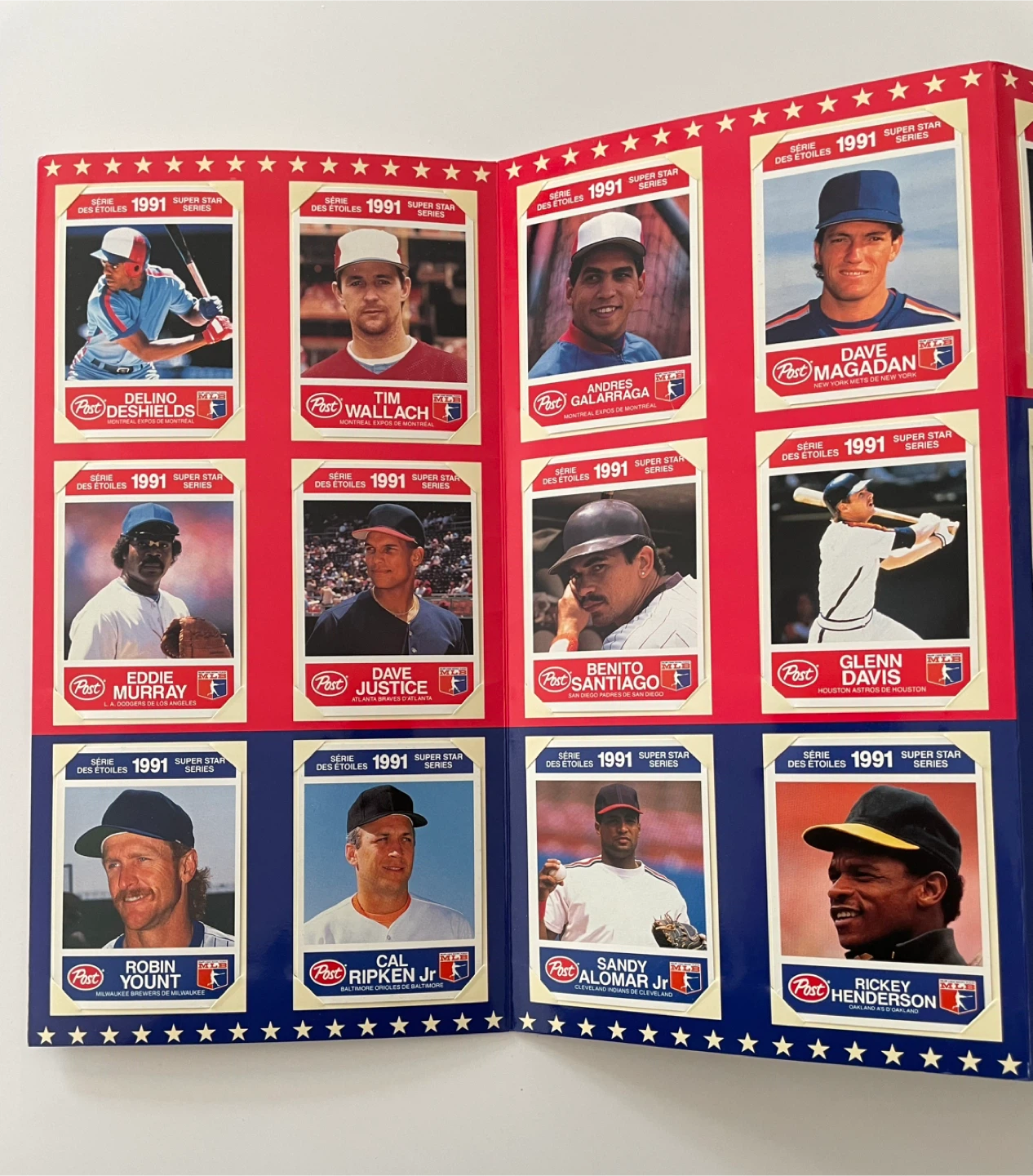 1991 & 1992 POST Baseball Card Sets - photo 4