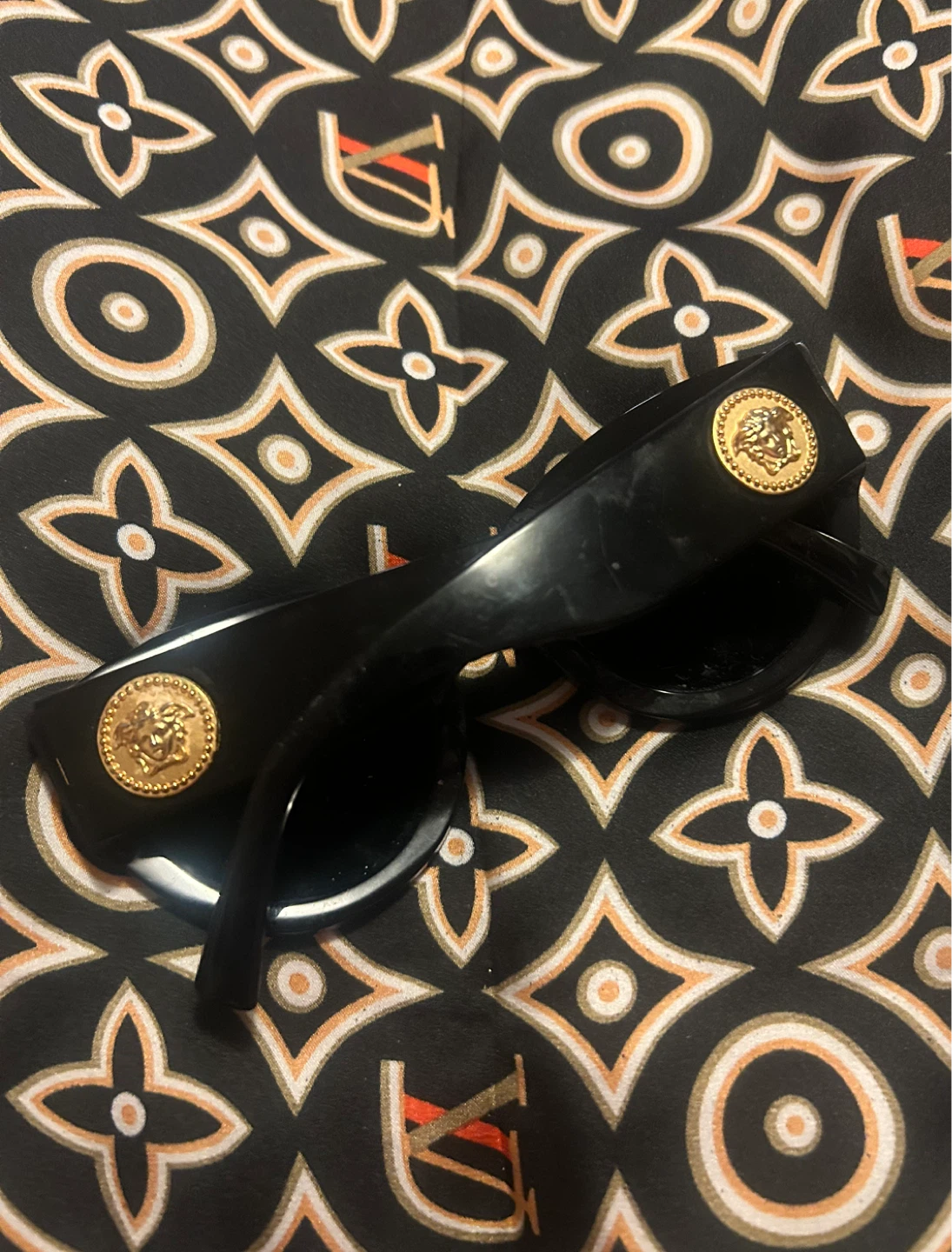 VERSACE TRIBUTE BLACK SUNGLASSES - photo 3