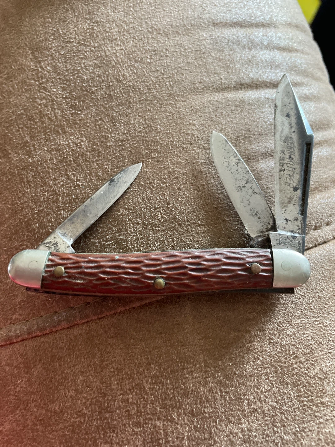Vintage 3-Blade Pocket Knife - photo 4