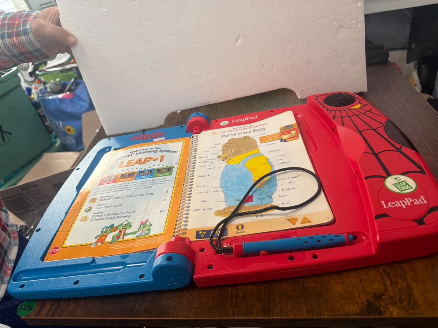 LeapFrog Amazing Spider-Man LeapPad Learning System with Games - photo 3