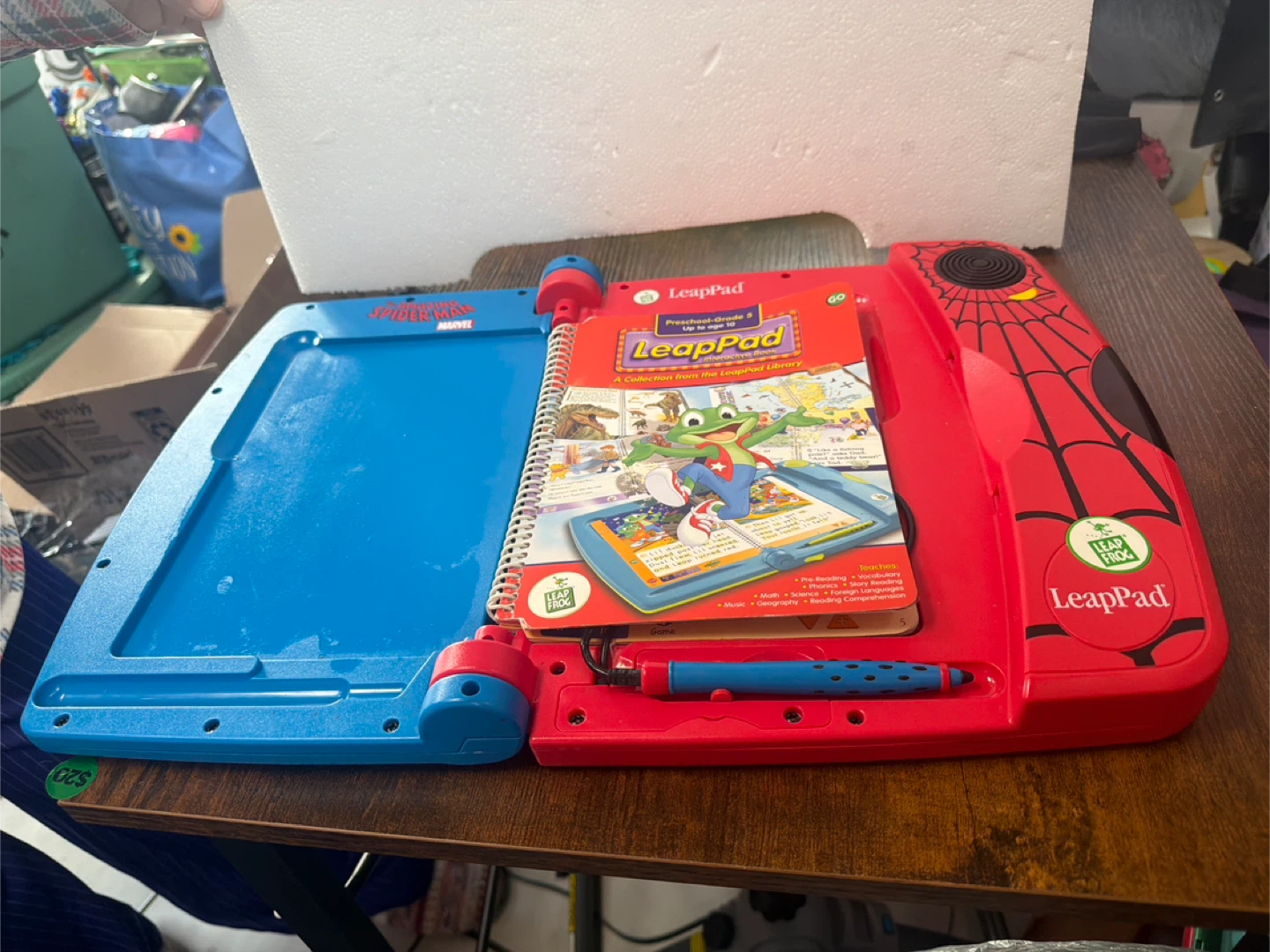 LeapFrog Amazing Spider-Man LeapPad Learning System with Games - photo 2