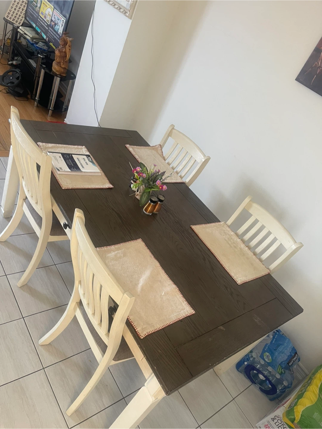 Dining Table with 4 Chairs - photo 2