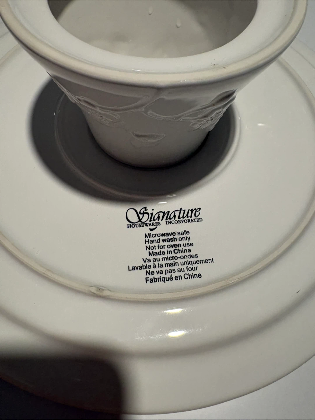 Signature Housewares Cake Plate with Pedestal - photo 4