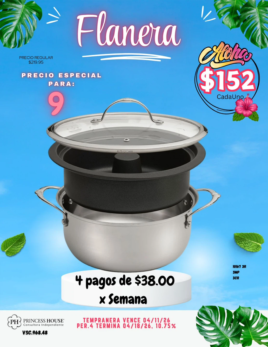 Princess House Flanera