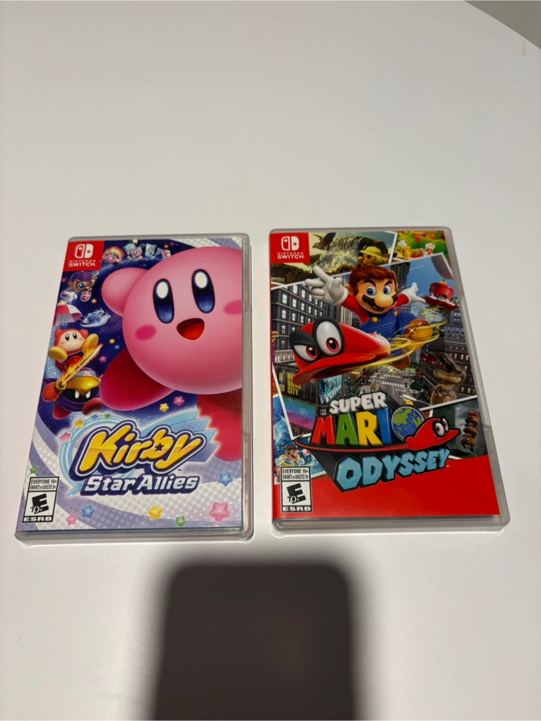 Nintendo Switch Games: Kirby Star Allies & Super Mario Odyssey