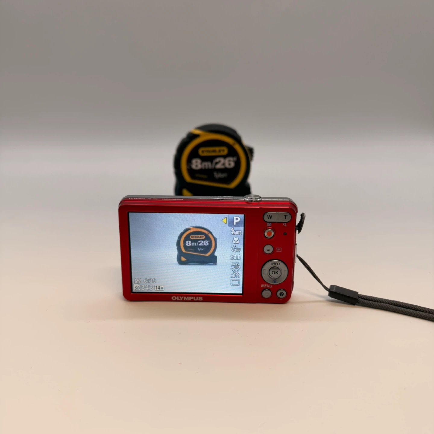 Olympus VG-120 Red 14MP Digital Camera - photo 5