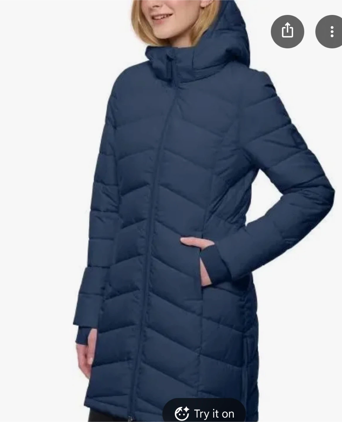 Lole Puffer Hooded Winter Coat - photo 4