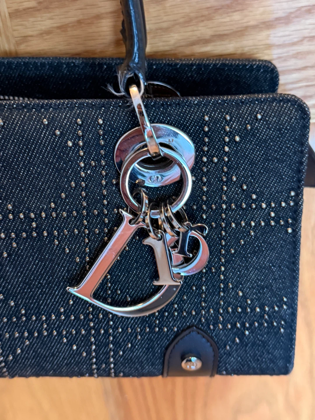 Christian Dior Denim Shoulder Bag - photo 3
