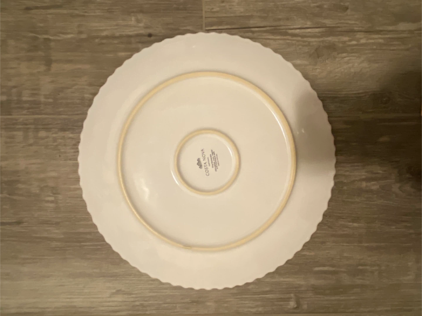 Costa Nova White Pearl Dinner Plates (Set of 7) - photo 4