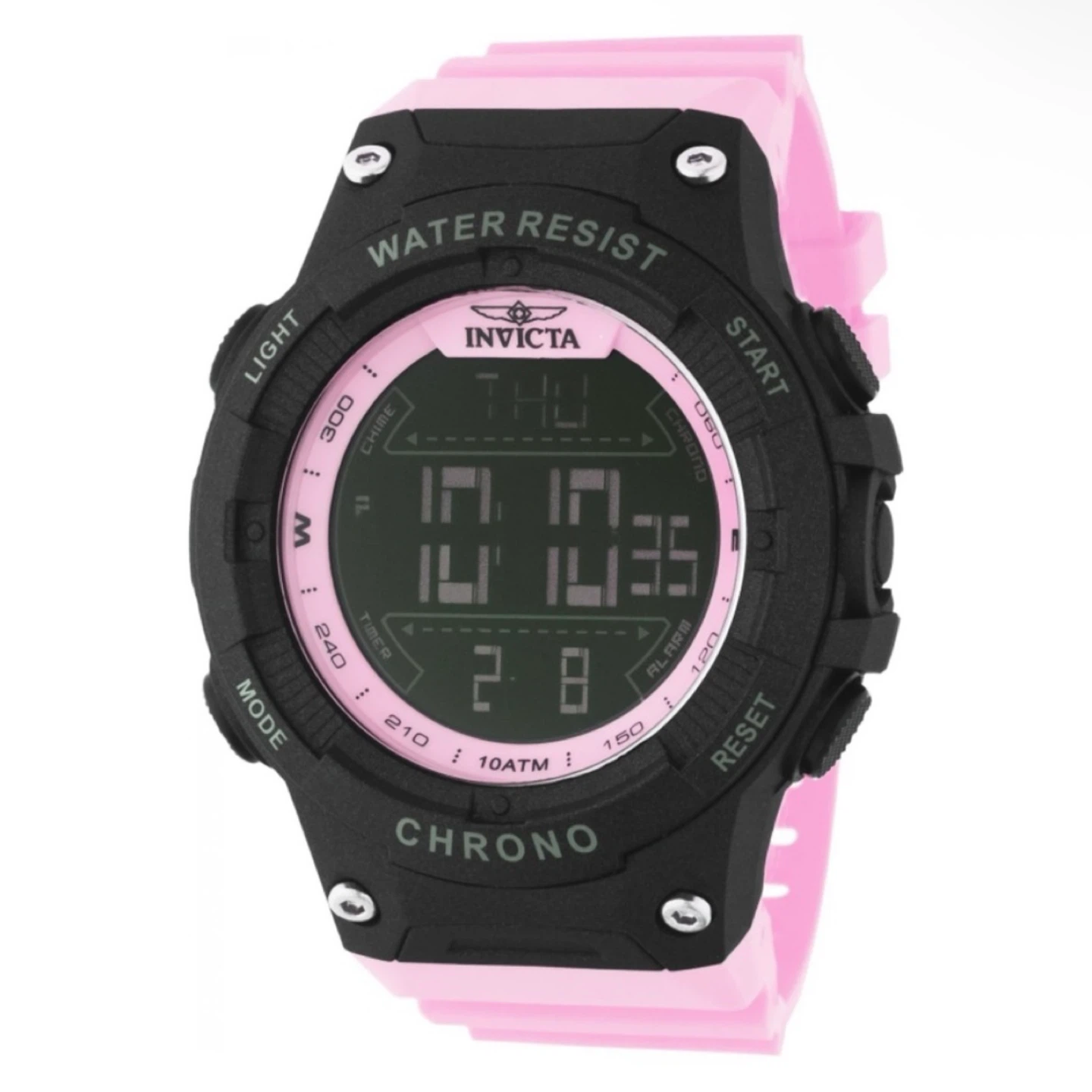 Invicta Racing Burnout Digital Men's Watch - Miami Vibe