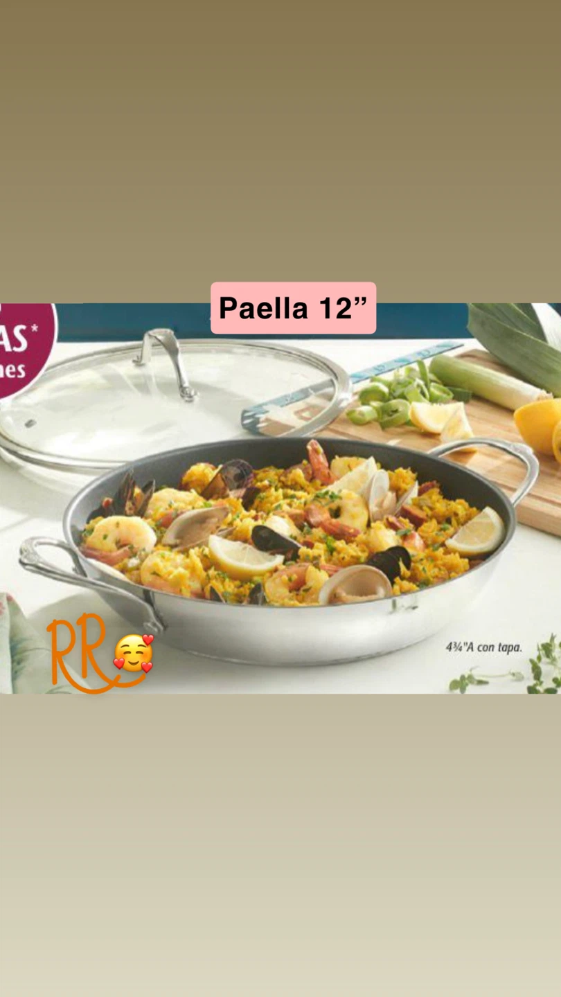 Paella 12” antiadherente