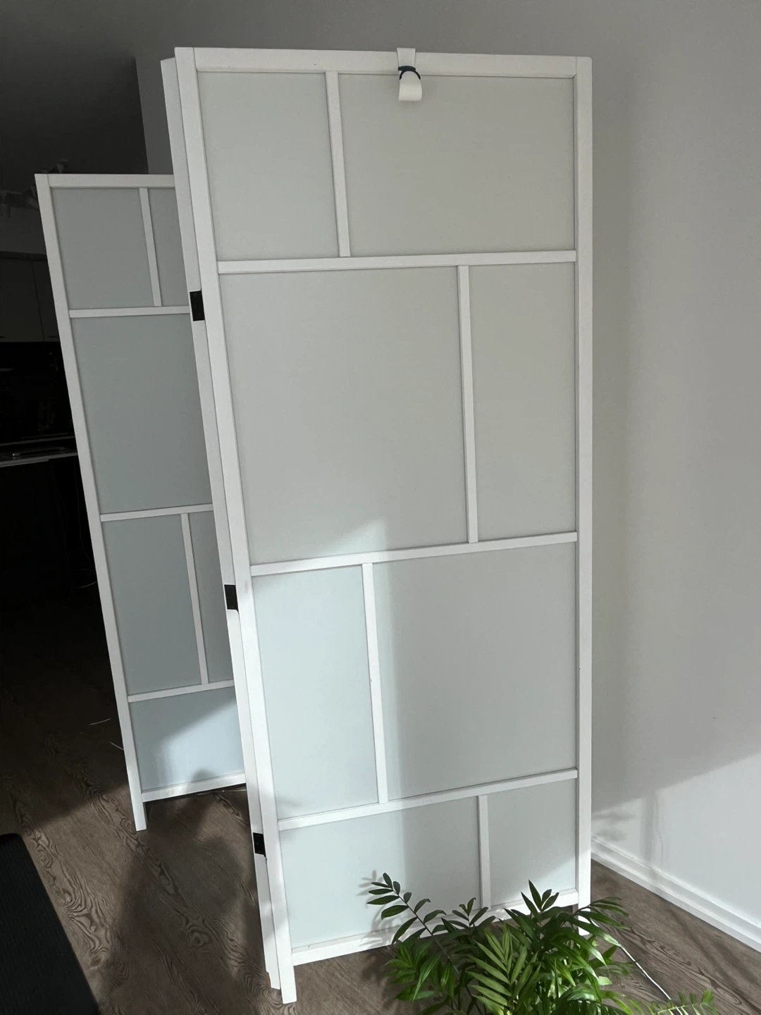 White Room Divider Screen