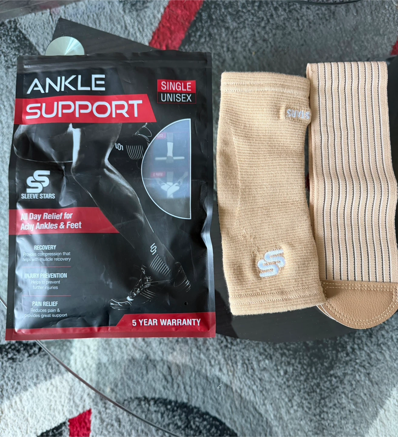 Brand new Ankle brace & compression sleeve, unisex