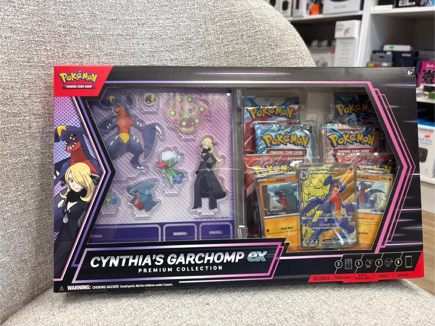 Pokemon Cynthia's Garchomp EX Premium Collection