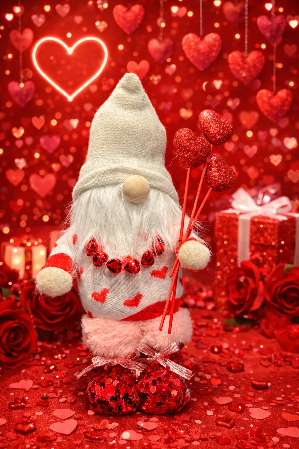 Heart Gnome Decoration