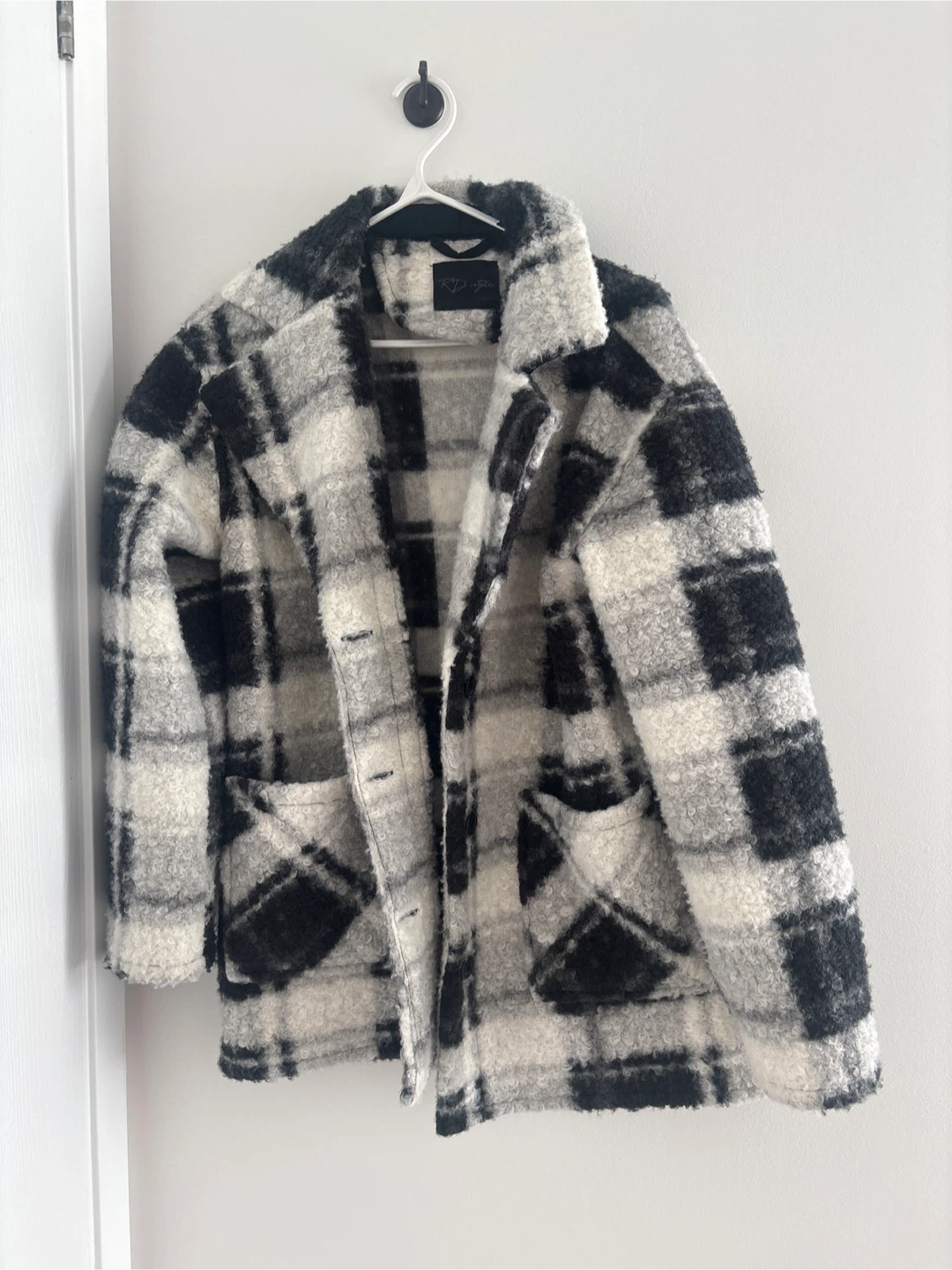RD Style Plaid Sherpa Jacket - photo 2