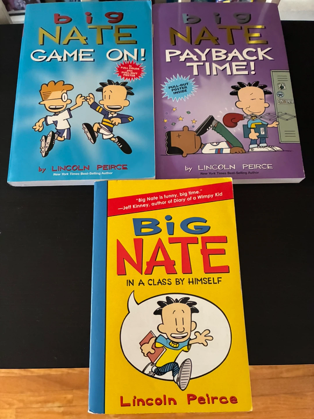 Big Nate Books (Game On!, Payback Time!, In a Class by Himself)
