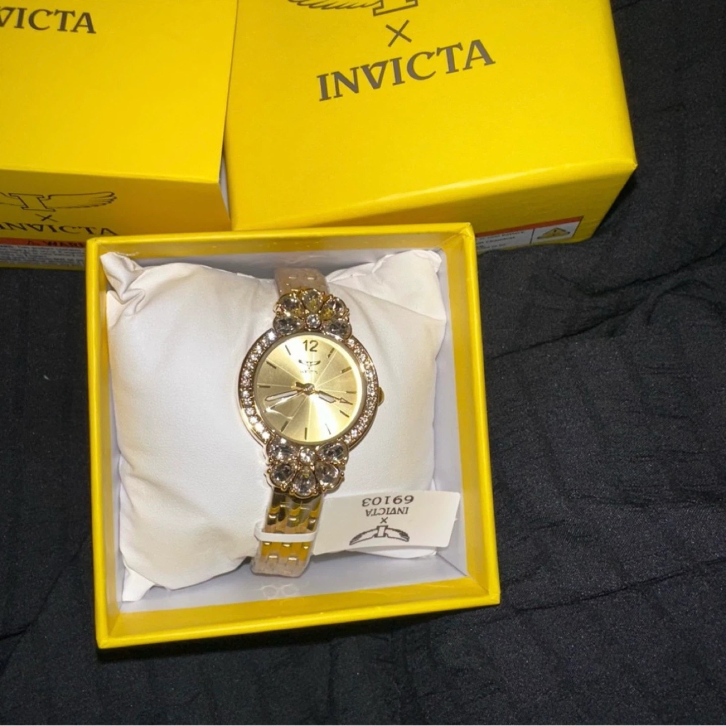 INVICTA Wildflower Women's Watch - 30mm, Gold - photo 4
