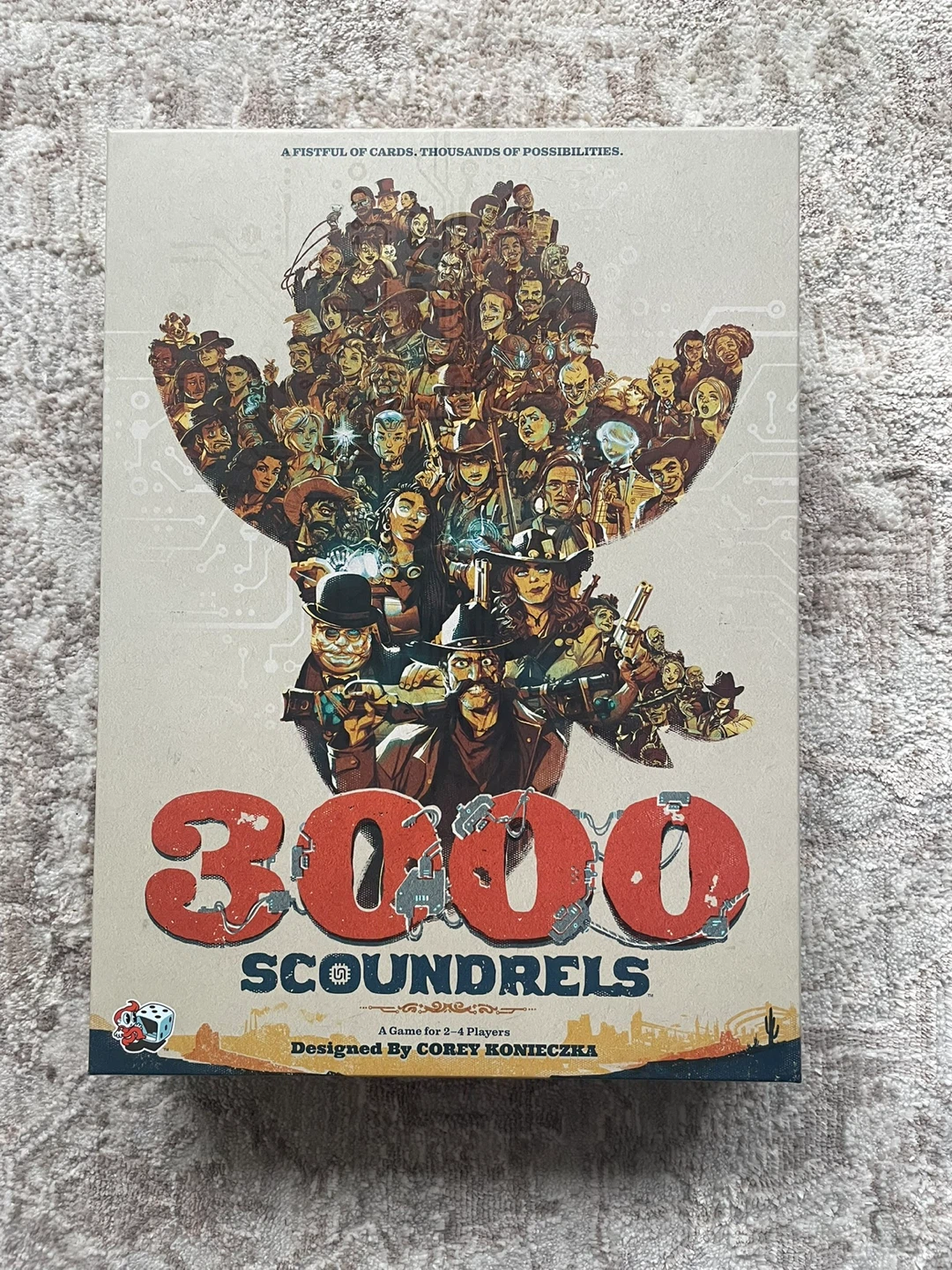 3000 Scoundrels Board Game