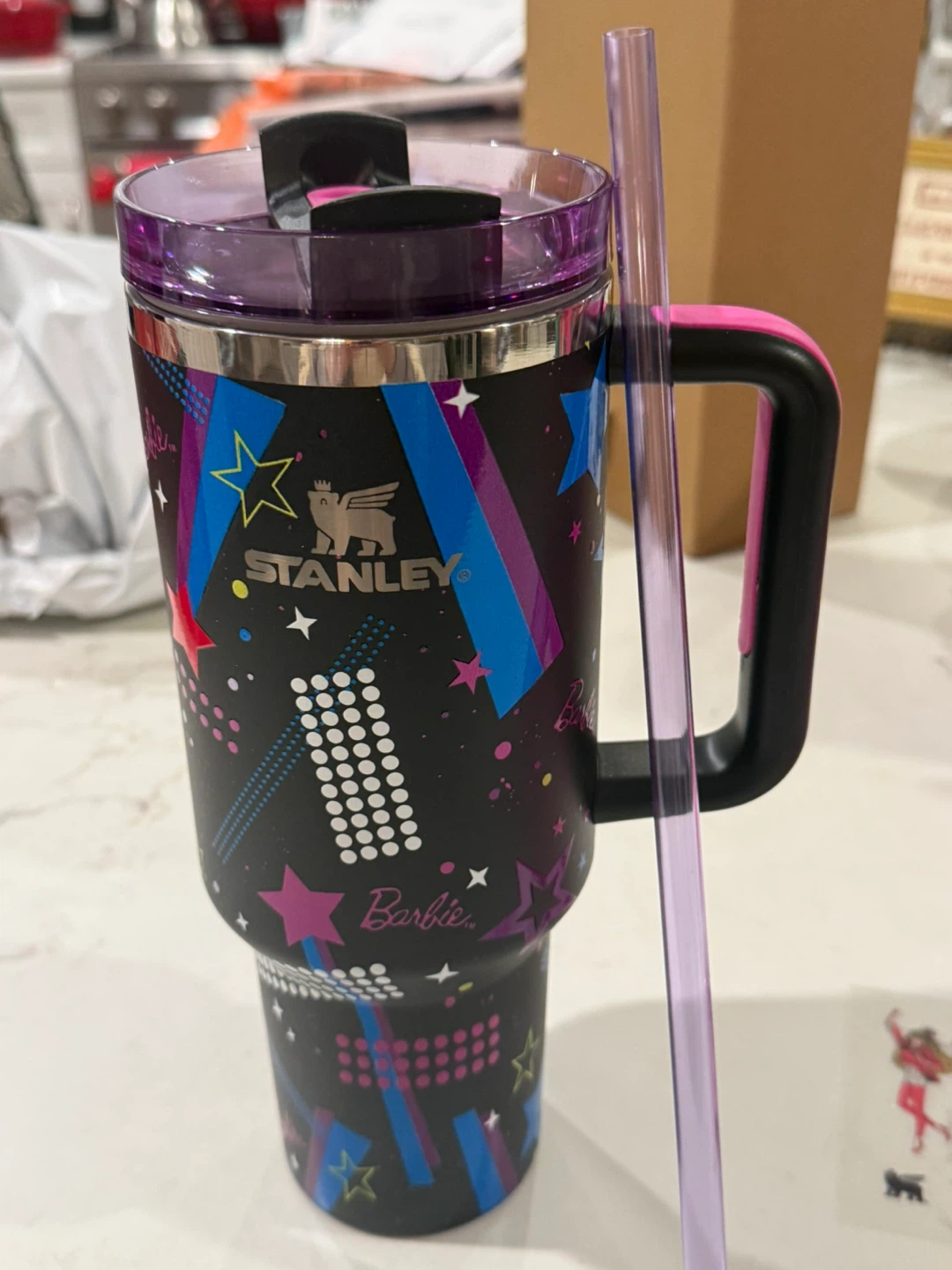 Stanley Barbie & Rockers Tumbler with Straw 40oz - photo 2