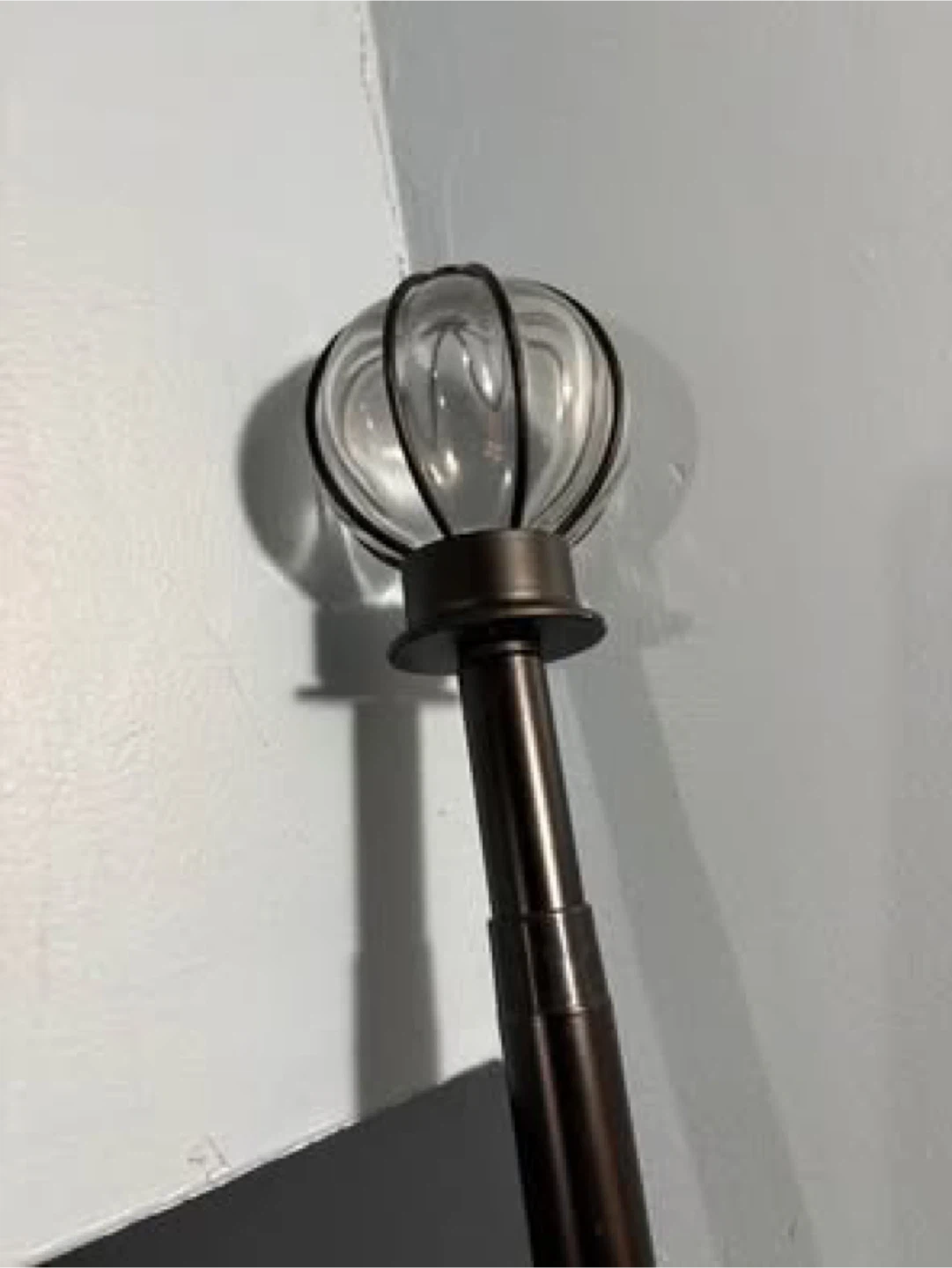 Curtain Rod 80-150inches with Hardware - photo 2