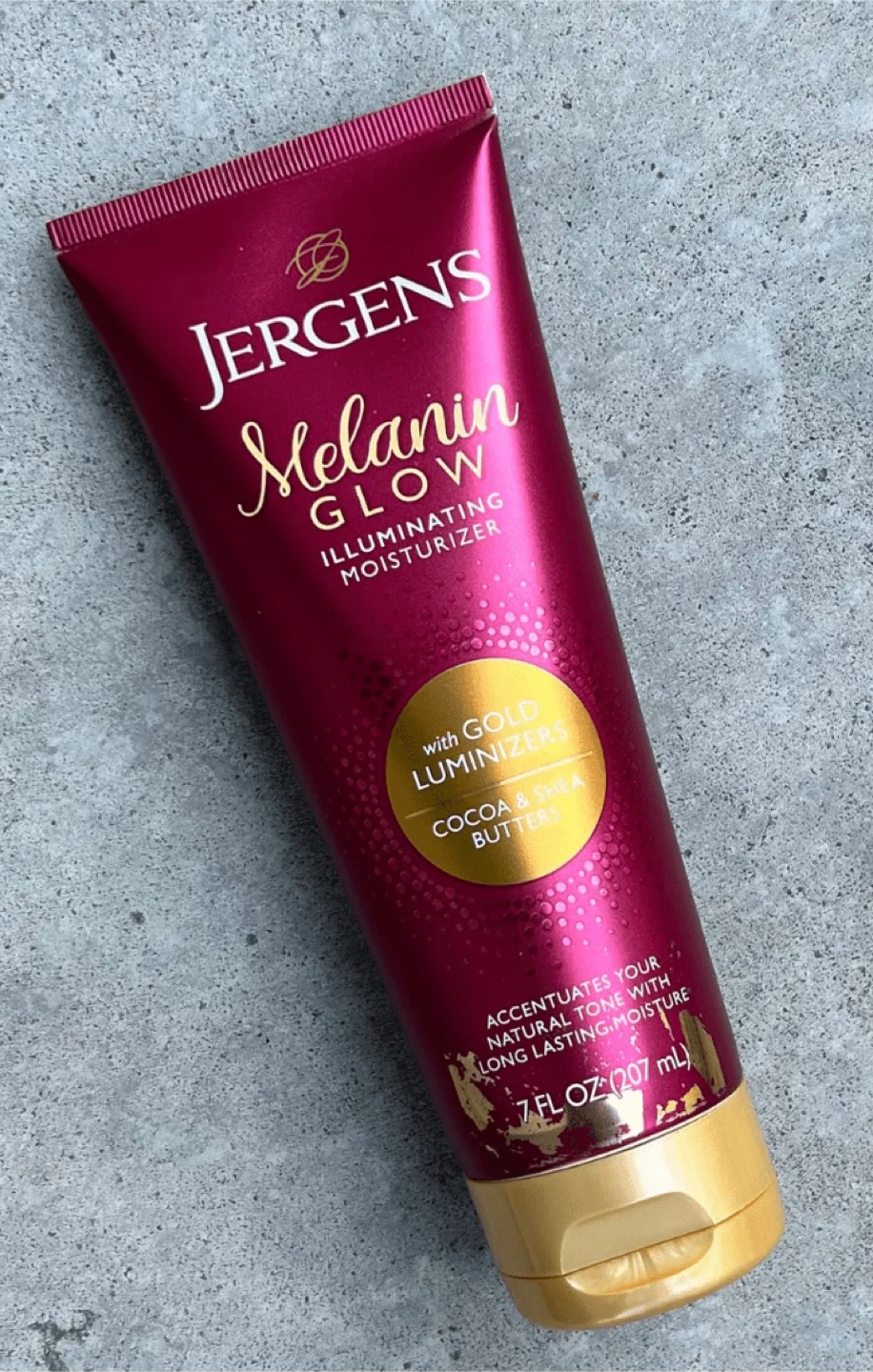 Jergens Melanin Glow Illuminating Moisturizer 7 oz