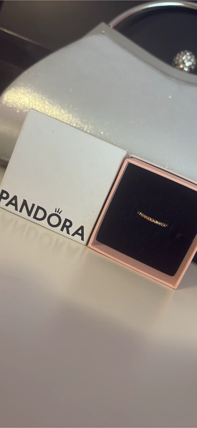 Pandora Ring with Crystals