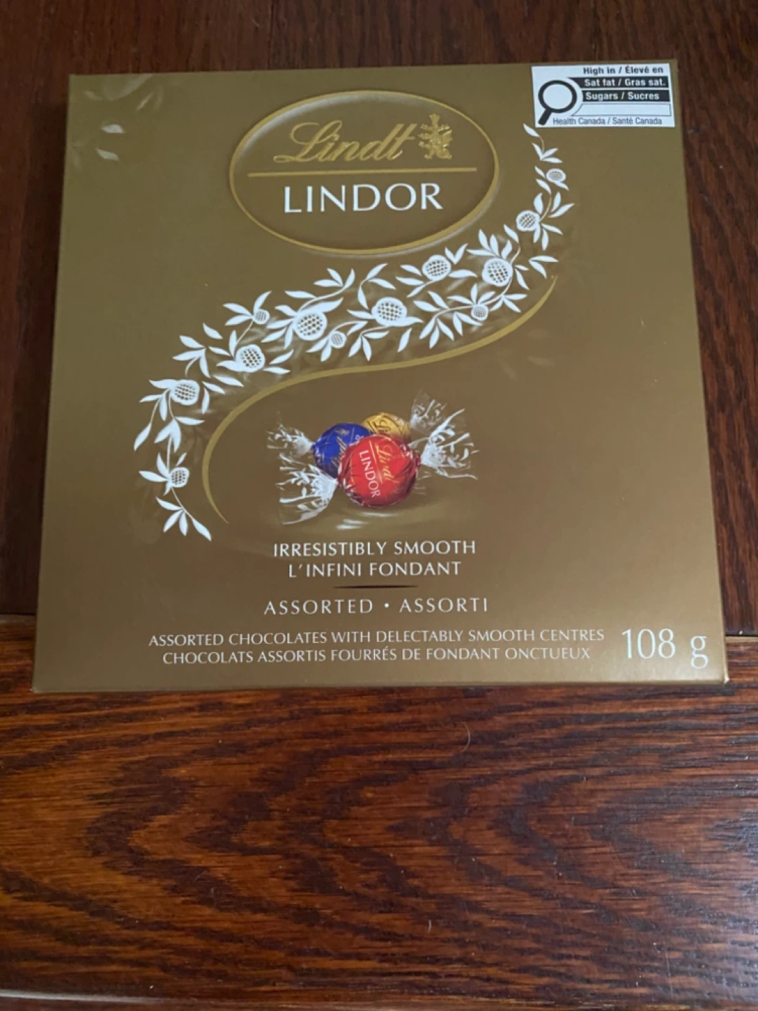 Lindt Lindor Assorted Chocolates 108g